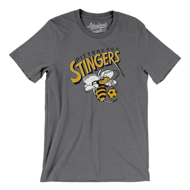 Pittsburgh Stingers Soccer Men/Unisex T-Shirt-Allegiant Goods Co. Vintage Sports Apparel