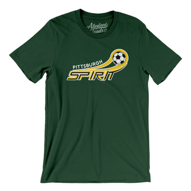 Pittsburgh Spirit Soccer Men/Unisex T-Shirt-Allegiant Goods Co. Vintage Sports Apparel
