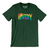Indianapolis Indiana Pride Men/Unisex T-Shirt-Allegiant Goods Co. Vintage Sports Apparel
