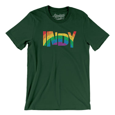 Indianapolis Indiana Pride Men/Unisex T-Shirt-Allegiant Goods Co. Vintage Sports Apparel