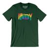 Indianapolis Indiana Pride Men/Unisex T-Shirt-Forest-Allegiant Goods Co. Vintage Sports Apparel