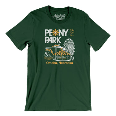Peony Park Amusement Park Men/Unisex T-Shirt-Allegiant Goods Co. Vintage Sports Apparel