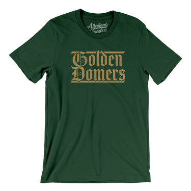 Golden Domers Men/Unisex T-Shirt-Allegiant Goods Co. Vintage Sports Apparel