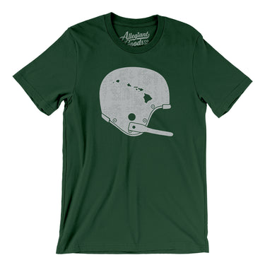 Hawaii Vintage Football Helmet Men/Unisex T-Shirt-Allegiant Goods Co. Vintage Sports Apparel