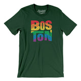 Boston Massachusetts Pride Men/Unisex T-Shirt-Allegiant Goods Co. Vintage Sports Apparel