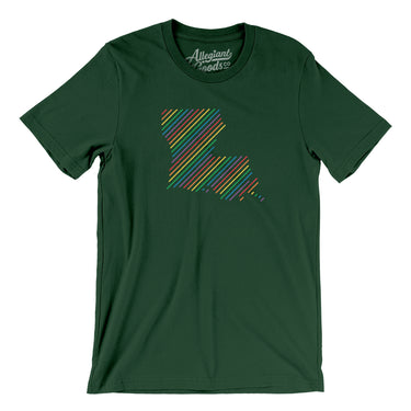 Louisiana Pride State Men/Unisex T-Shirt-Allegiant Goods Co. Vintage Sports Apparel