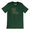 Louisiana Pride State Men/Unisex T-Shirt-Forest-Allegiant Goods Co. Vintage Sports Apparel