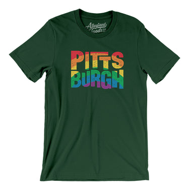 Pittsburgh Pennsylvania Pride Men/Unisex T-Shirt-Allegiant Goods Co. Vintage Sports Apparel