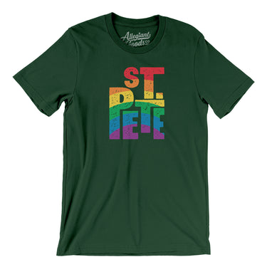 St. Petersburg Florida Pride Men/Unisex T-Shirt-Allegiant Goods Co. Vintage Sports Apparel