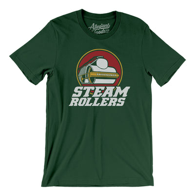 Providence Steamrollers Basketball Men/Unisex T-Shirt-Forest-Allegiant Goods Co. Vintage Sports Apparel