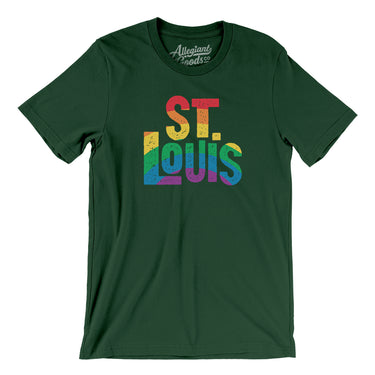 St. Louis Missouri Pride Men/Unisex T-Shirt-Allegiant Goods Co. Vintage Sports Apparel