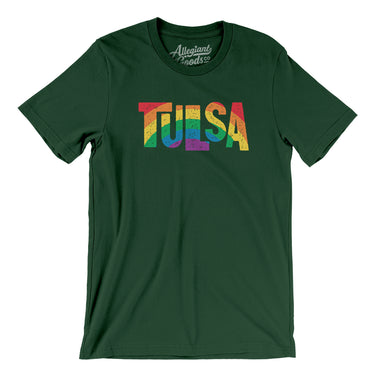 Tulsa Oklahoma Pride Men/Unisex T-Shirt-Allegiant Goods Co. Vintage Sports Apparel