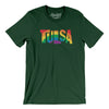 Tulsa Oklahoma Pride Men/Unisex T-Shirt-Forest-Allegiant Goods Co. Vintage Sports Apparel