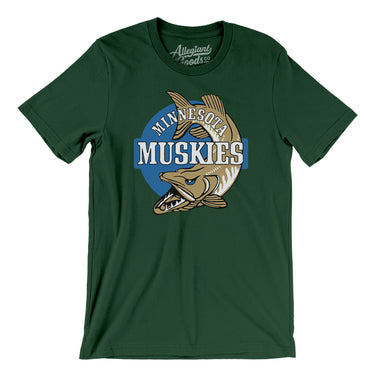 Minnesota Muskies Basketball Men/Unisex T-Shirt-Allegiant Goods Co. Vintage Sports Apparel