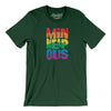 Minneapolis Minnesota Pride Men/Unisex T-Shirt-Forest-Allegiant Goods Co. Vintage Sports Apparel