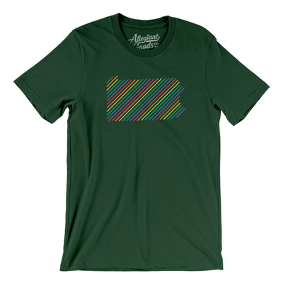 Pennsylvania Pride State Men/Unisex T-Shirt-Forest-Allegiant Goods Co. Vintage Sports Apparel