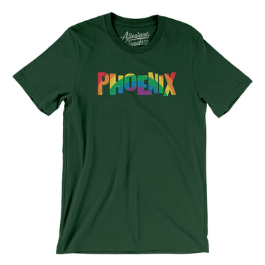 Phoenix Arizona Pride Men/Unisex T-Shirt-Allegiant Goods Co. Vintage Sports Apparel