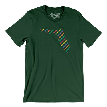 Florida Pride State Men/Unisex T-Shirt-Allegiant Goods Co. Vintage Sports Apparel