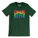 Charlotte North Carolina Pride Men/Unisex T-Shirt-Allegiant Goods Co. Vintage Sports Apparel
