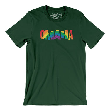 Omaha Nebraska Pride Men/Unisex T-Shirt-Allegiant Goods Co. Vintage Sports Apparel