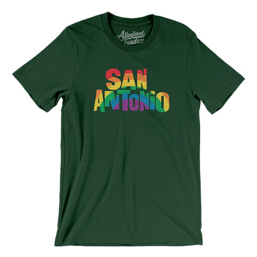 San Antonio Texas Pride Men/Unisex T-Shirt-Allegiant Goods Co. Vintage Sports Apparel