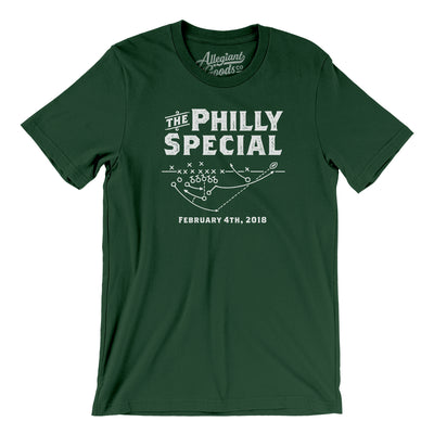 Philly Special Men/Unisex T-Shirt-Forest-Allegiant Goods Co. Vintage Sports Apparel