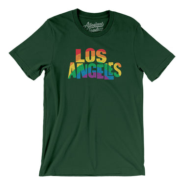 Los Angeles California Pride Men/Unisex T-Shirt-Allegiant Goods Co. Vintage Sports Apparel