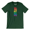 Toledo Ohio Pride Men/Unisex T-Shirt-Forest-Allegiant Goods Co. Vintage Sports Apparel
