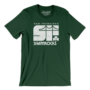 San Francisco Shamrocks Hockey Men/Unisex T-Shirt-Allegiant Goods Co. Vintage Sports Apparel