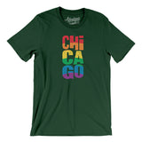 Chicago Illinois Pride Men/Unisex T-Shirt-Allegiant Goods Co. Vintage Sports Apparel