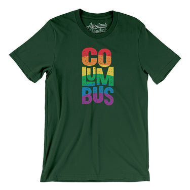 Columbus Ohio Pride Men/Unisex T-Shirt-Allegiant Goods Co. Vintage Sports Apparel
