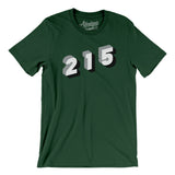 Philadelphia 215 Area Code Men/Unisex T-Shirt-Allegiant Goods Co. Vintage Sports Apparel