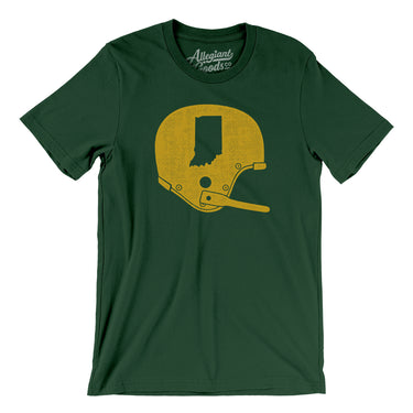 Indiana Vintage Football Helmet Men/Unisex T-Shirt-Allegiant Goods Co. Vintage Sports Apparel