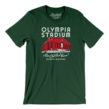 Detroit Olympia Stadium Men/Unisex T-Shirt-Allegiant Goods Co. Vintage Sports Apparel