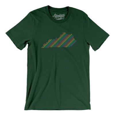 Kentucky Pride State Men/Unisex T-Shirt-Forest-Allegiant Goods Co. Vintage Sports Apparel