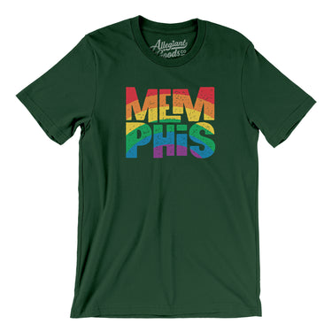 Memphis Tennessee Pride Men/Unisex T-Shirt-Allegiant Goods Co. Vintage Sports Apparel