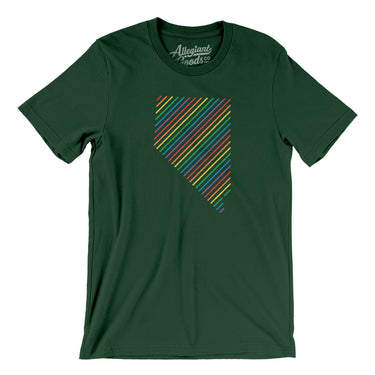 Nevada Pride State Men/Unisex T-Shirt-Allegiant Goods Co. Vintage Sports Apparel