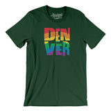 Denver Colorado Pride Men/Unisex T-Shirt-Allegiant Goods Co. Vintage Sports Apparel