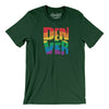 Denver Colorado Pride Men/Unisex T-Shirt-Forest-Allegiant Goods Co. Vintage Sports Apparel