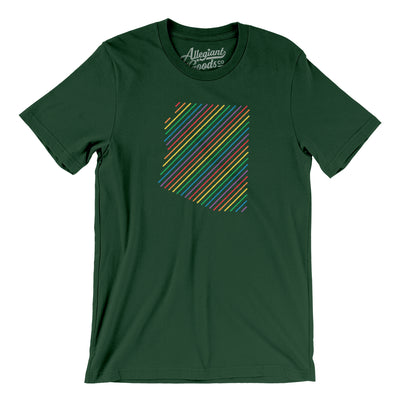 Arizona Pride State Men/Unisex T-Shirt-Forest-Allegiant Goods Co. Vintage Sports Apparel