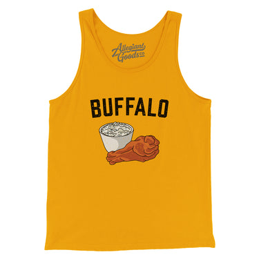 Buffalo Chicken Wings Men/Unisex Tank Top-Allegiant Goods Co. Vintage Sports Apparel