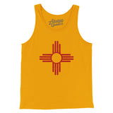 New Mexico State Flag Men/Unisex Tank Top-Allegiant Goods Co. Vintage Sports Apparel