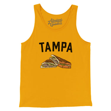 Tampa Cuban Sandwich Men/Unisex Tank Top-Allegiant Goods Co. Vintage Sports Apparel