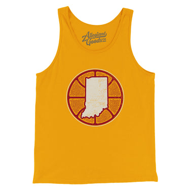 Indiana Basketball Men/Unisex Tank Top-Allegiant Goods Co. Vintage Sports Apparel