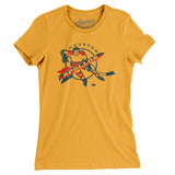 Houston Apollos Hockey Women's T-Shirt-Allegiant Goods Co. Vintage Sports Apparel