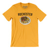 Rochester Garbage Plate Men/Unisex T-Shirt-Gold-Allegiant Goods Co. Vintage Sports Apparel