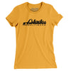Baltimore Blades Hockey Women's T-Shirt-Gold-Allegiant Goods Co. Vintage Sports Apparel