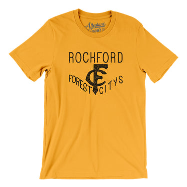 Rockford Forest Citys Baseball Men/Unisex T-Shirt-Allegiant Goods Co. Vintage Sports Apparel