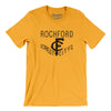 Rockford Forest Citys Baseball Men/Unisex T-Shirt-Gold-Allegiant Goods Co. Vintage Sports Apparel