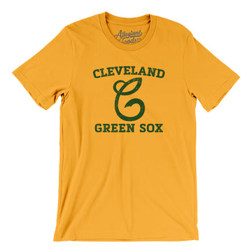 Mtr Cleveland Green Sox Baseball Men/Unisex T-Shirt Gold / S